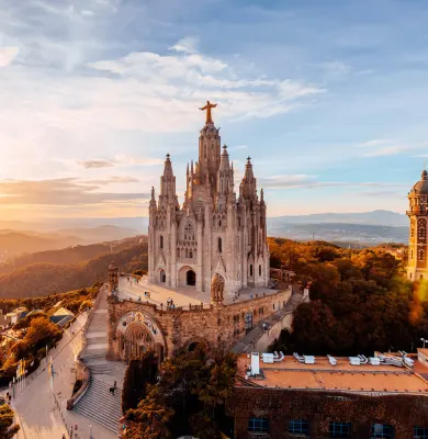 Luxury Travel: Sagrat Cor church in Barcelona, Spain