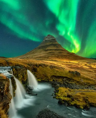 Luxury travel: Kirkjufell Mountain, Iceland