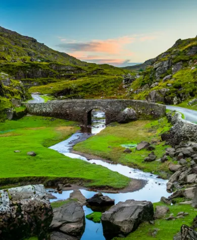 Luxury travel: Gap of Dunloe in County Kerry, Ireland