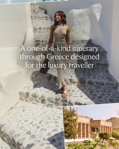 Maria Thattil x Travel Associates in Greece