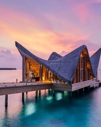 overwater bungalow