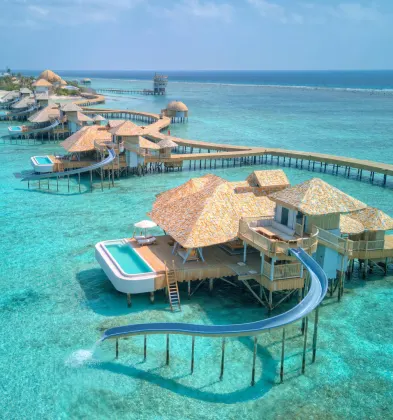 Soneva Secret luxury hotel Makunudhoo Atoll Maldives