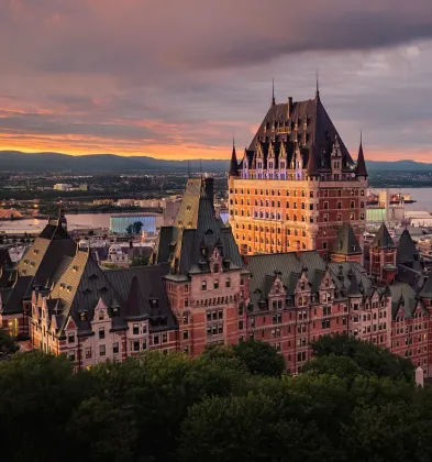 Fairmont Le Chateau Frontenac luxury hotel Canada