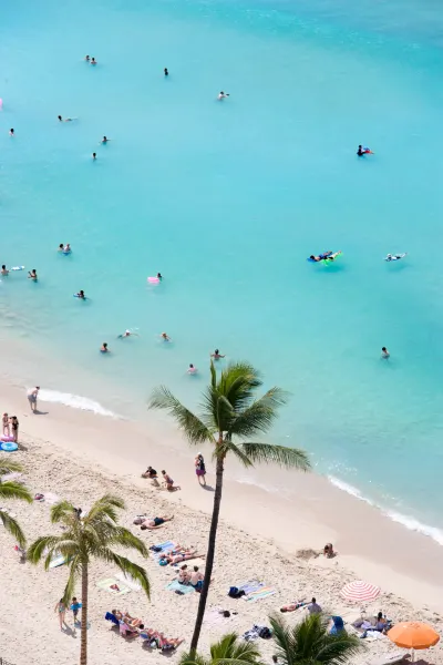 Waikiki Beach, luxury travel holiday, Hawaii, USA