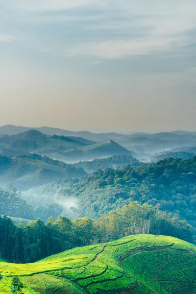 Picture of Butare, located in the south of Rwanda. 