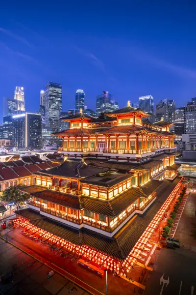 Buddha Tooth Relic Temple Singapore luxury travel