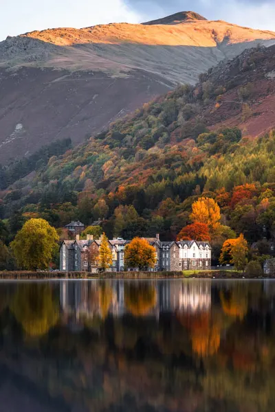 Grasmere in Lake-District, England