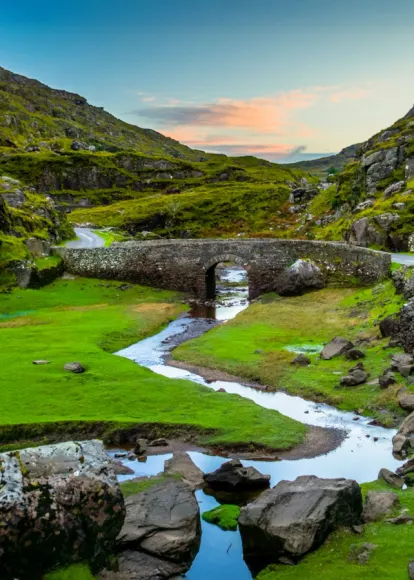 Luxury travel: Gap of Dunloe in County Kerry, Ireland