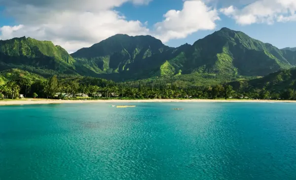 Luxury Travel: Hanalei Bay, Kauai, Hawaii