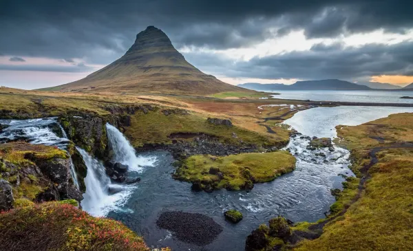 Kirkjufell Mountain in Iceland