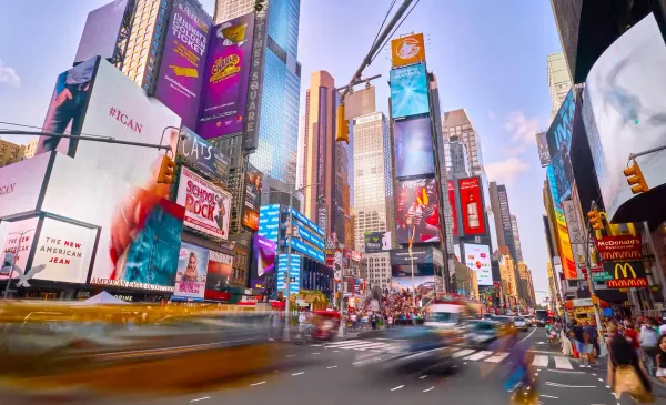 Luxury Travel: Times Square in New York, USA
