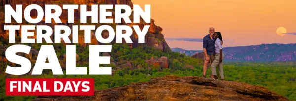 Northern Territory Sale - Final Days. Save over 50%*