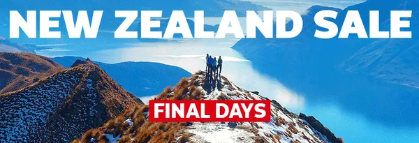 New Zealand sale - final days