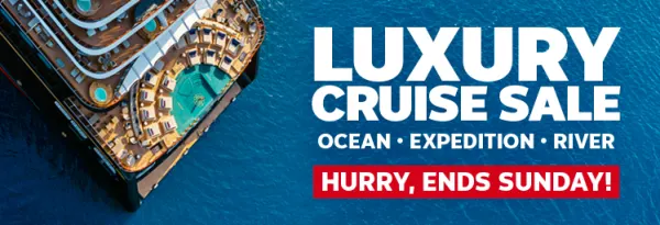 luxury cruise sale