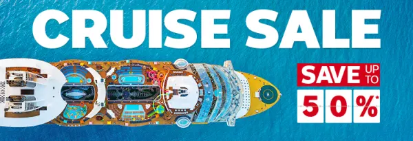 cruise sale save up to 50%