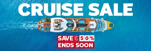 Cruise sale - save up to 50%* | ends soon