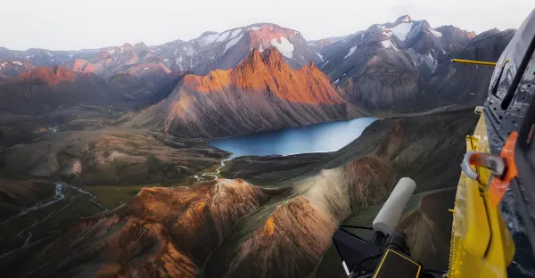 South Greenland: Alpine Exploration by Helicopter- Reykjavik return