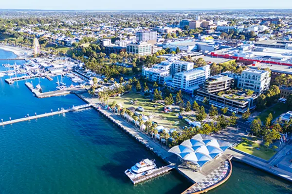 city by water in geelong