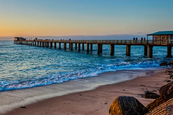 Jetty at beach