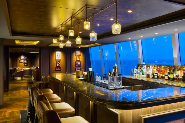 Bar onboard ship