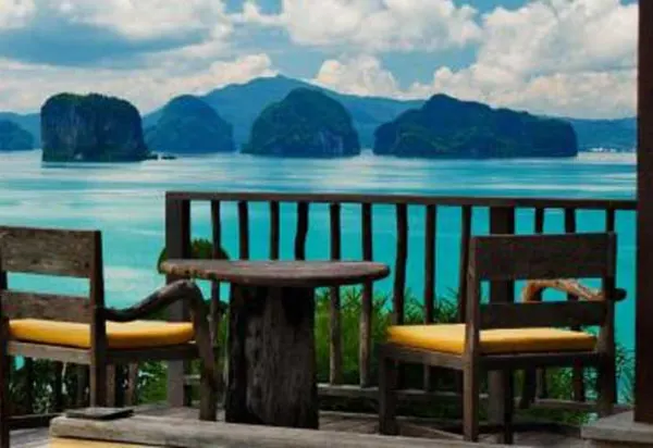Dream View of Phang Nga Bay From Six Senses Yai Noi luxury travel