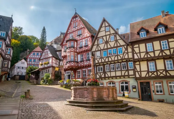 Miltenberg in Bavaria, Germany