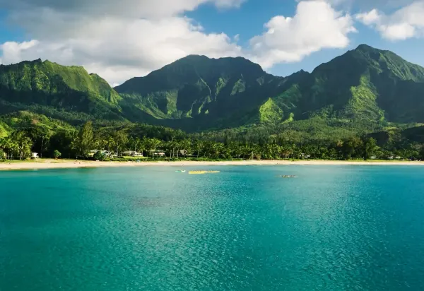 Luxury Travel: Hanalei Bay, Kauai, Hawaii