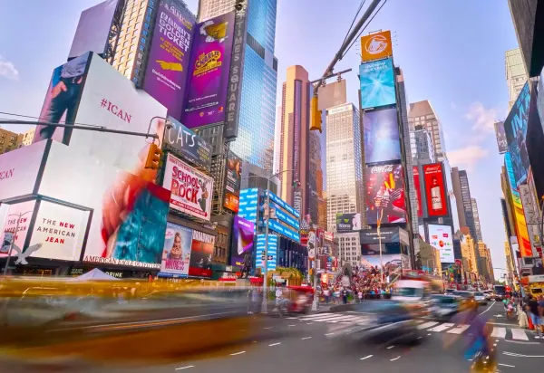 Luxury Travel: Times Square in New York, USA