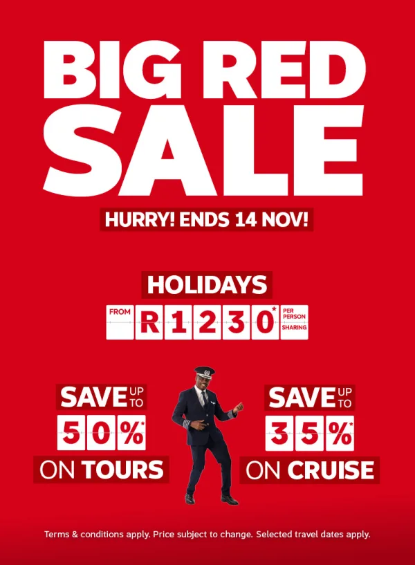 big red sale