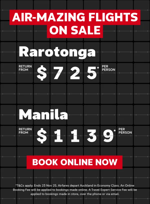 AIR-MAZING FLIGHTS ON SALE