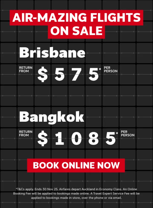 AIR-MAZING FLIGHTS ON SALE
