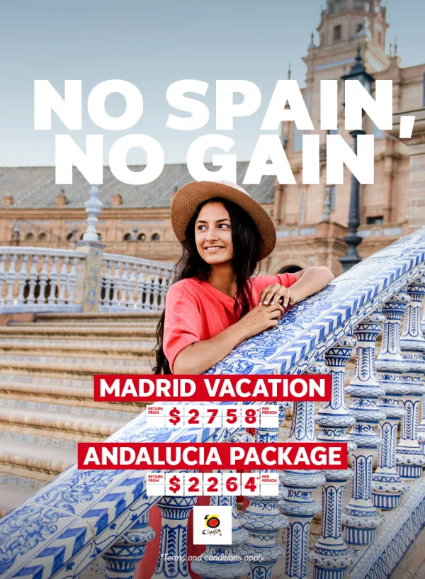 No Spain, No gain! Check out these exciting Spain vacations