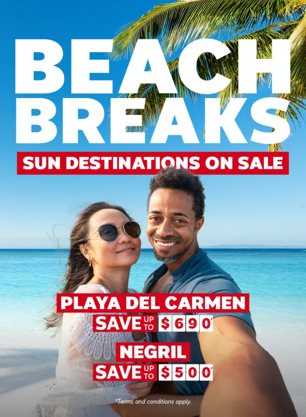 Sun destinations on sale now!
