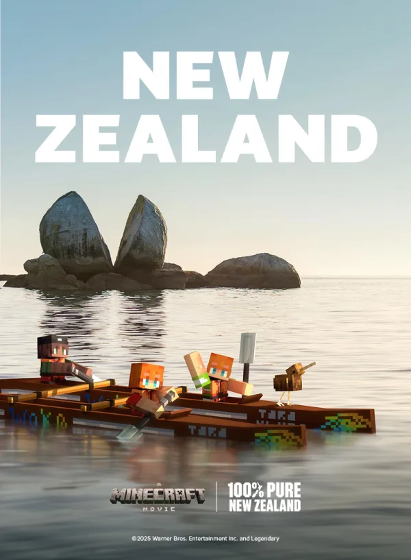 New Zealand travel deals inspired by a Minecraft Movie