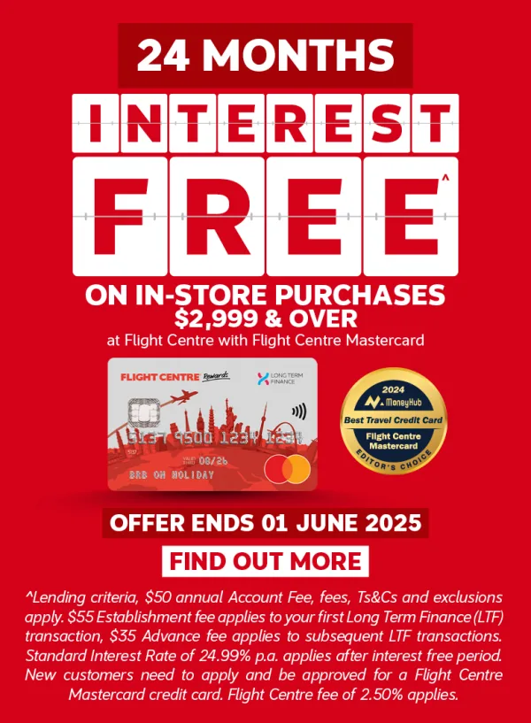 Flight Centre Mastercard Offer