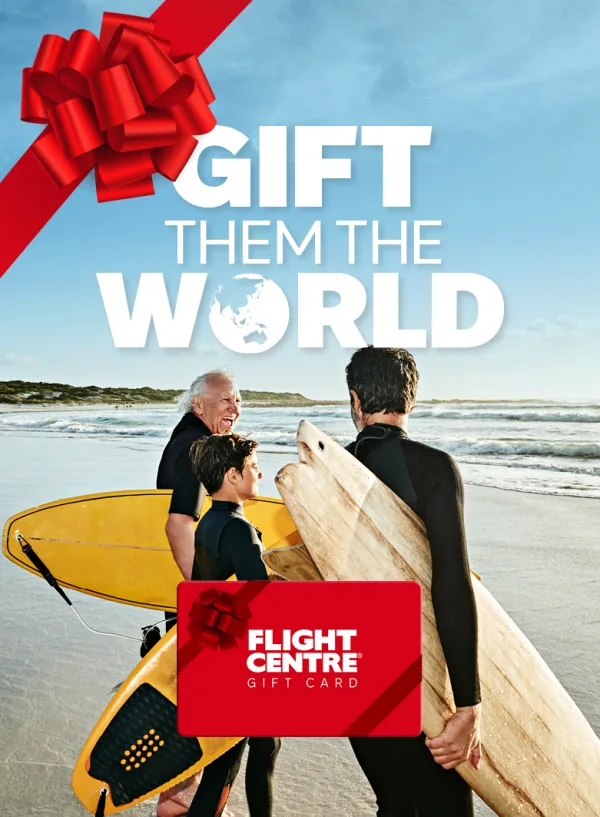 Gift them the world - flight centre
