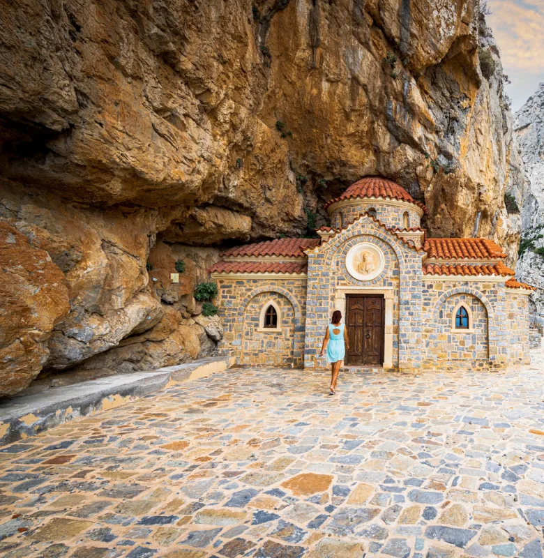Agios Nikolaos church in Crete, Greece