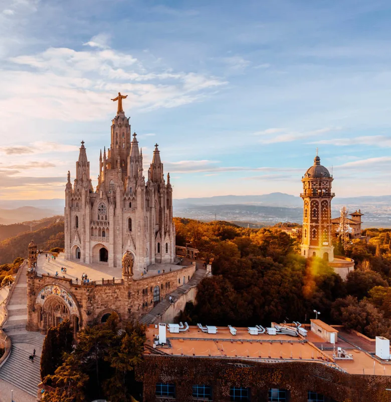 Luxury Travel: Sagrat Cor church in Barcelona, Spain