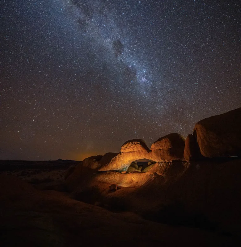 Astrophoto opportunities during a luxury travel holiday to Namibia