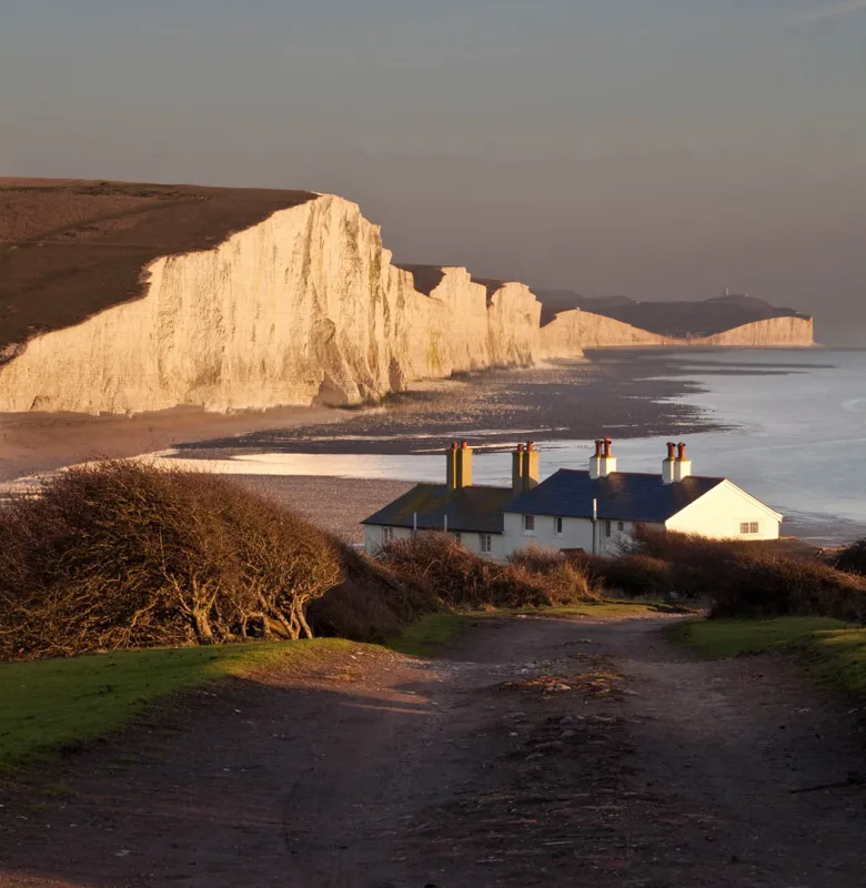 The Seven Sisters iconic Cliffs, England