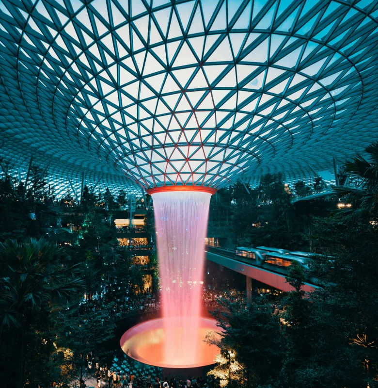 Changi airport, luxury travel holiday, Singapore