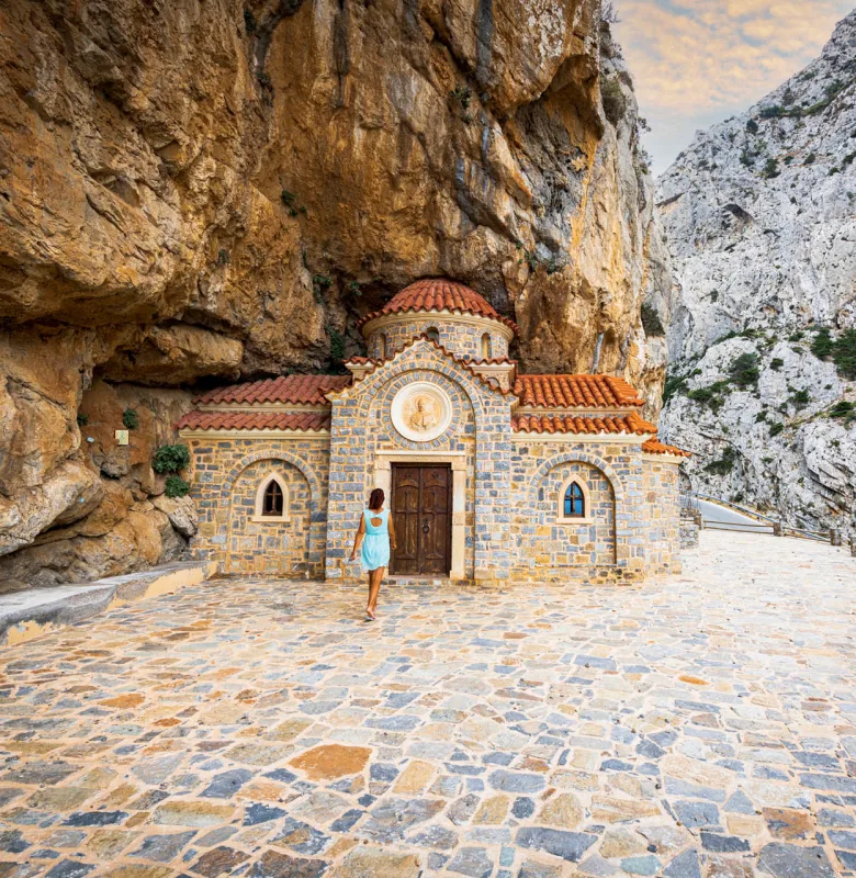 Agios Nikolaos church in Crete, Greece