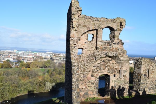 Edinburgh Ruins in Holyrood Park