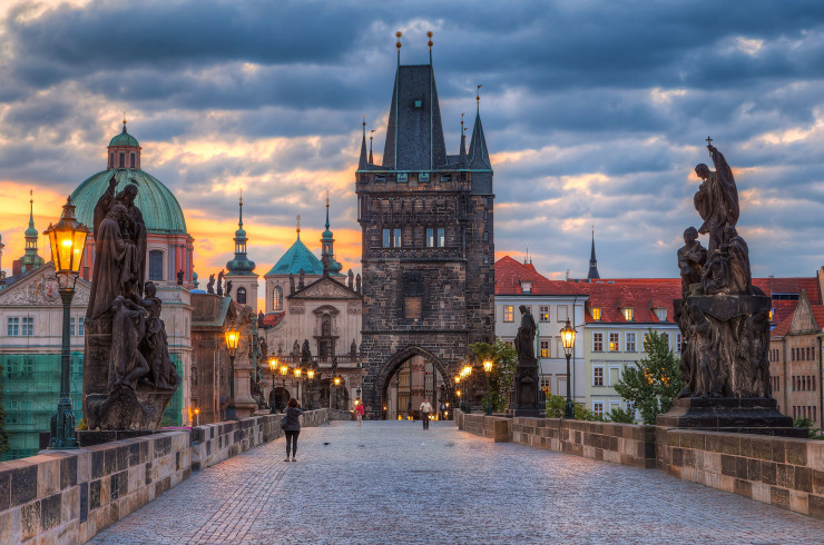 Charles Bridge in the Czechs Republic