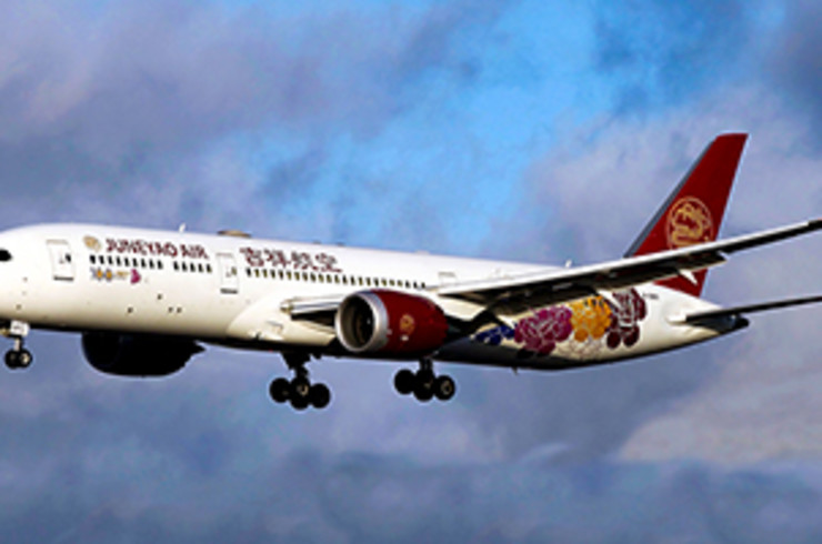 Juneyao Air plane