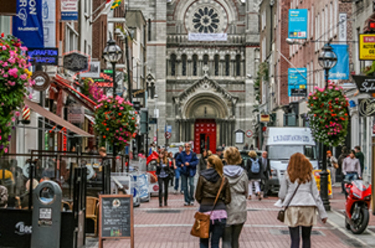 street in dublin city