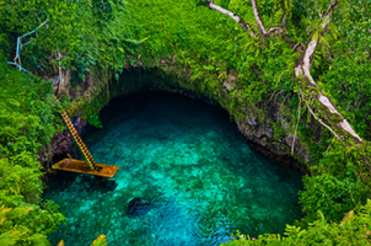To-Sua Ocean Trench swimming spot