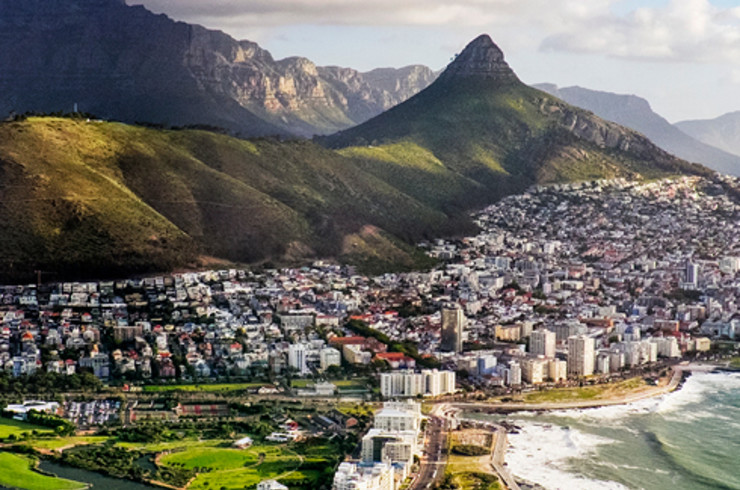 cape town mountains and beach