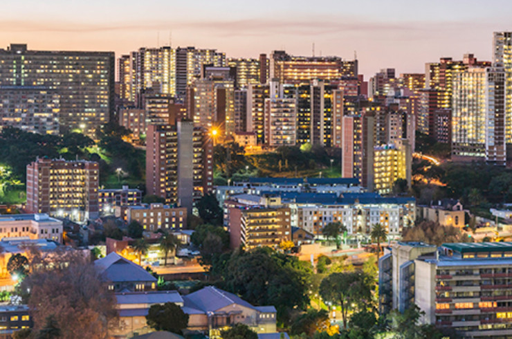 johannesburg city at night