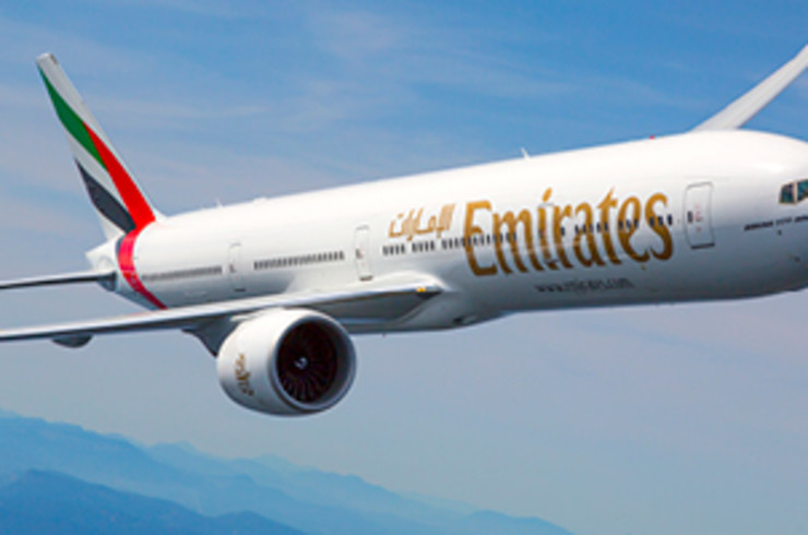 Emirates plane